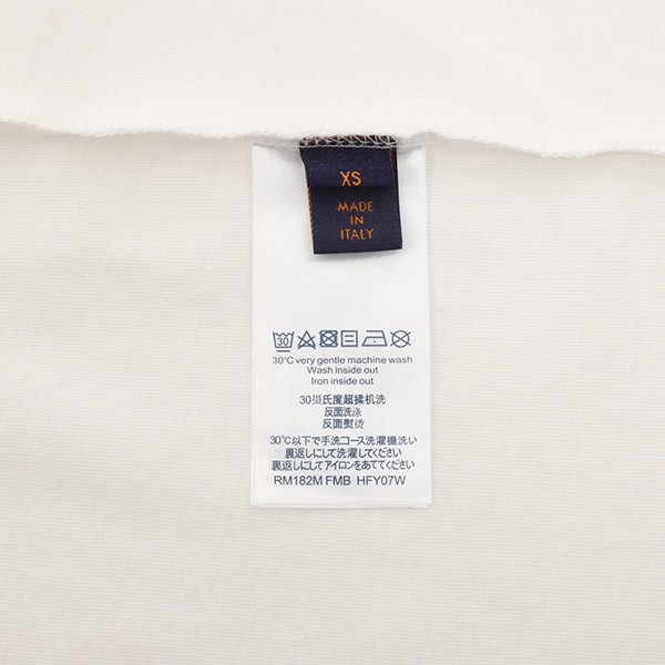 ルイヴィトン コピー★24SS インターシャグラフィックコットンTシャツ 1AFJFO